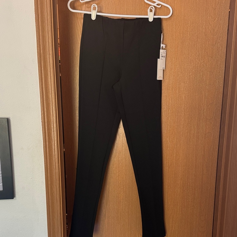 Black High-Waisted Pants good American